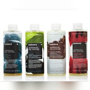 Korres Assorted Jumbo Shower Gel Collection 13.53Fl.Oz./400ml